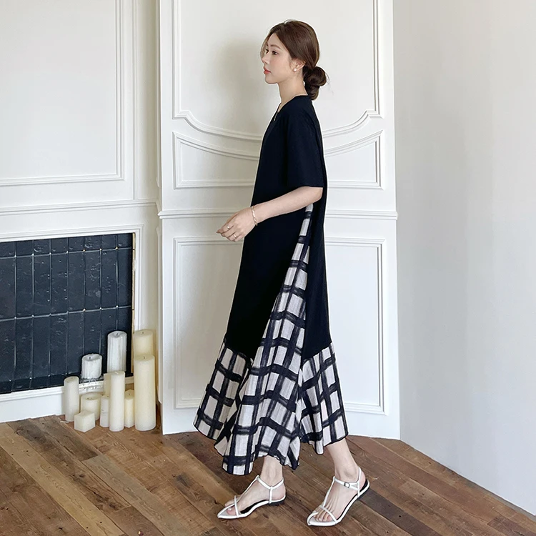 2026 Summer New Long Sleeveless Dress Linen Plaid Print High-End Feeling Short Sleeve Dress Women's Ethnic Fashion
2026 Summer New Long Sleeveless Dress Linen Plaid Print High-End Feeling Short Sleeve Dress Women's Ethnic Fashion