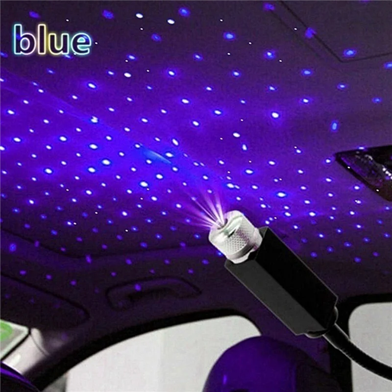 ABUP-3X Car LED Starry Sky Lights Car Interior Atmosphere Ceiling Night Star Light Lamp USB Atmosphere Lights(Blue)
ABUP-3X Car LED Starry Sky Lights Car Interior Atmosphere Ceiling Night Star Light Lamp USB Atmosphere Lights(Blue)