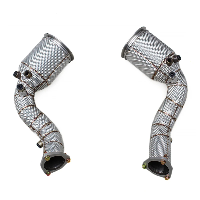 YD Exhaust High Flow Downpipe For Audi RS6/RS7 C8 4.0T 2019-2024 Stainless Steel Catted Exhaust Header With Catalyst
YD Exhaust High Flow Downpipe For Audi RS6/RS7 C8 4.0T 2019-2024 Stainless Steel Catted Exhaust Header With Catalyst