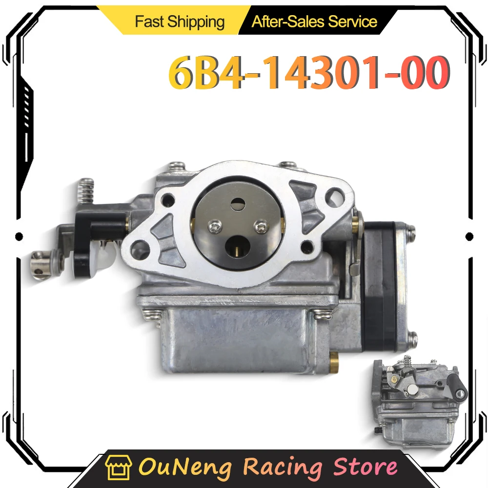 Outboard Motor 6B4-14301-00 Carburetor For Yamaha 2 Stroke 9.9HP 15HP Earrow 15HP 6B4-14301-00 Boat Motor
Outboard Motor 6B4-14301-00 Carburetor For Yamaha 2 Stroke 9.9HP 15HP Earrow 15HP 6B4-14301-00 Boat Motor