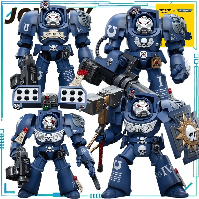 JOYTOY Genuine JOYTOY X Warhammer 40K Series U-Team Extreme Warriors Terminator Action Figure 1/18 Boy's Gift Collectibles Model
JOYTOY Genuine JOYTOY X Warhammer 40K Series U-Team Extreme Warriors Terminator Action Figure 1/18 Boy's Gift Collectibles Model