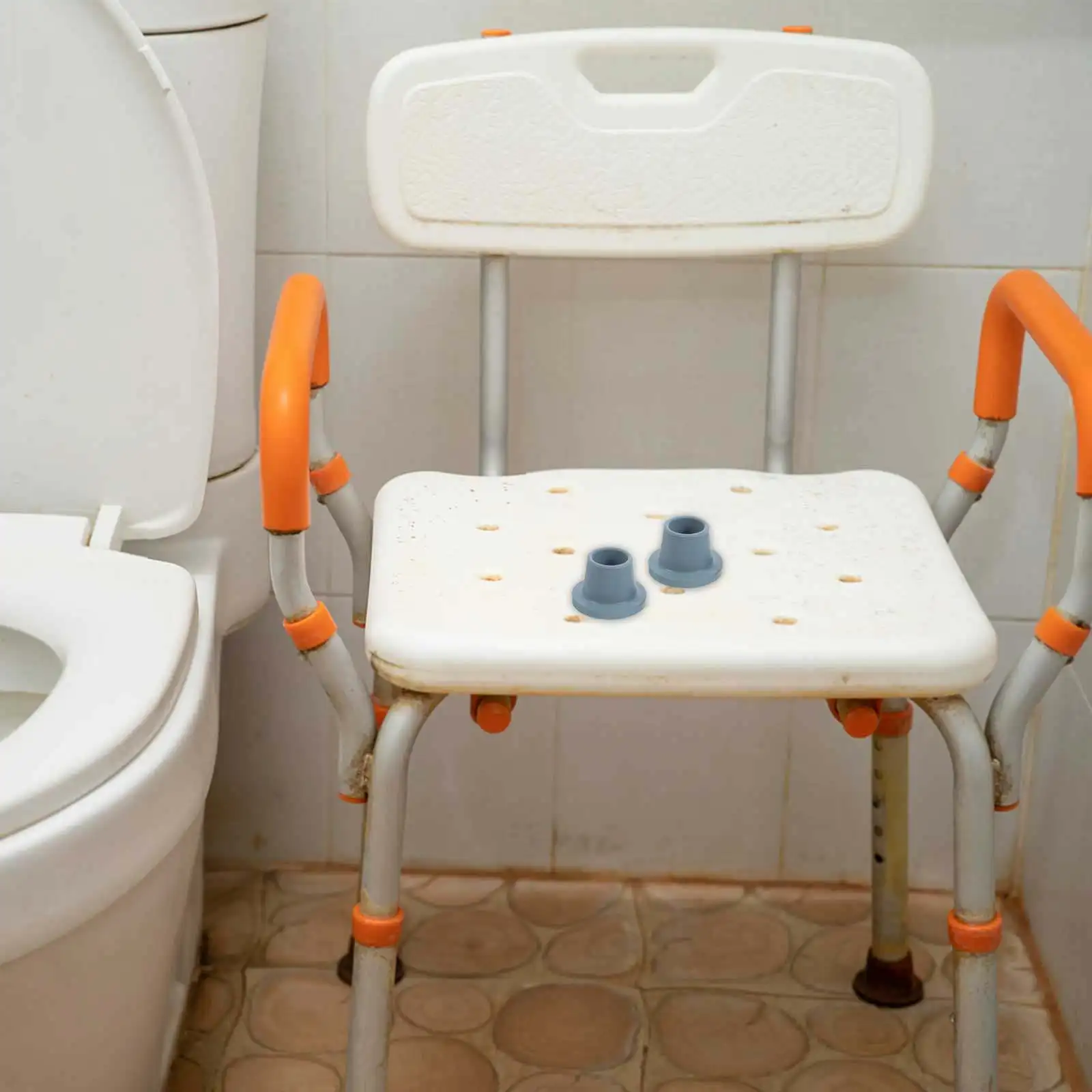 4pcs Commode Shower Chair Rubber Feet Replacement Grey Stool Leg Caps Anti Slip Bath Seat Wheelchair Accessories Wear Resistant
4pcs Commode Shower Chair Rubber Feet Replacement Grey Stool Leg Caps Anti Slip Bath Seat Wheelchair Accessories Wear Resistant