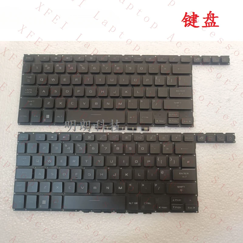 Клавиатура с подсветкой (US/UK) для Asus Zephyrus Duo 16 GX650 GX650RM, малая клавиша Enter
Клавиатура с подсветкой (US/UK) для Asus Zephyrus Duo 16 GX650 GX650RM, малая клавиша Enter
