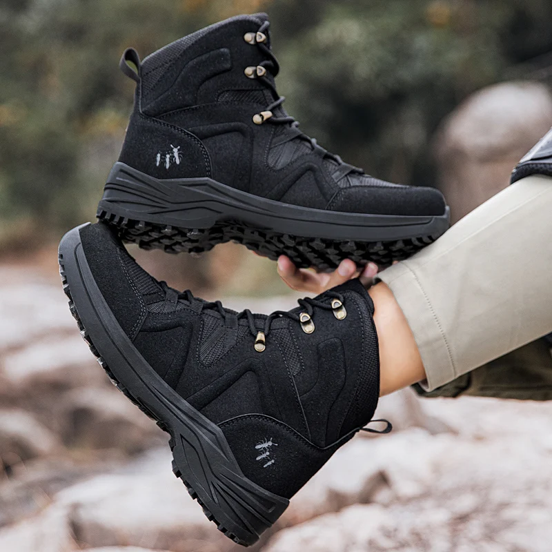 Men Tactical Boots Ultrallight Safety Male Rapid Response Army Boots Lace Up High Quality Hunting Boots Anti-Slip Desert Boots
Men Tactical Boots Ultrallight Safety Male Rapid Response Army Boots Lace Up High Quality Hunting Boots Anti-Slip Desert Boots