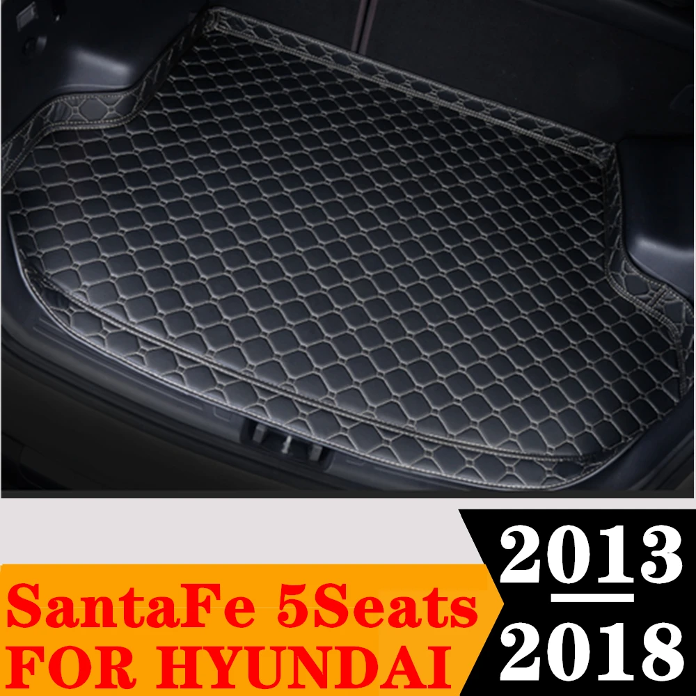 Высококачественный коврик для багажника автомобиля для HYUNDAI SantaFe, 5 мест, 2018, 2017, 2016, 2015, 2014, 2013, багажник багажника, Задняя подкладка для груза
Высококачественный коврик для багажника автомобиля для HYUNDAI SantaFe, 5 мест, 2018, 2017, 2016, 2015, 2014, 2013, багажник багажника, Задняя подкладка для груза