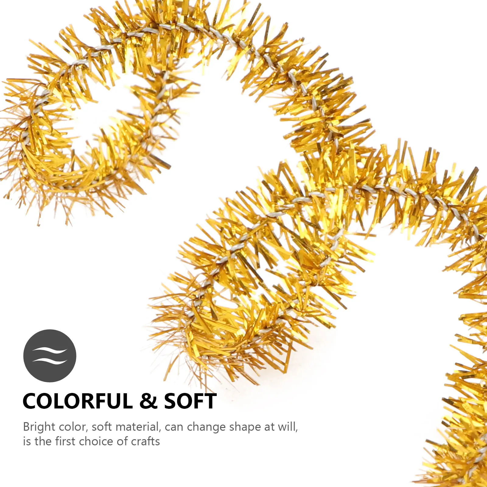 100Pcs DIY Twisted 30cm Length Creative Craft Material Party Favors Christmas Tree Decoration Stem
100Pcs DIY Twisted 30cm Length Creative Craft Material Party Favors Christmas Tree Decoration Stem