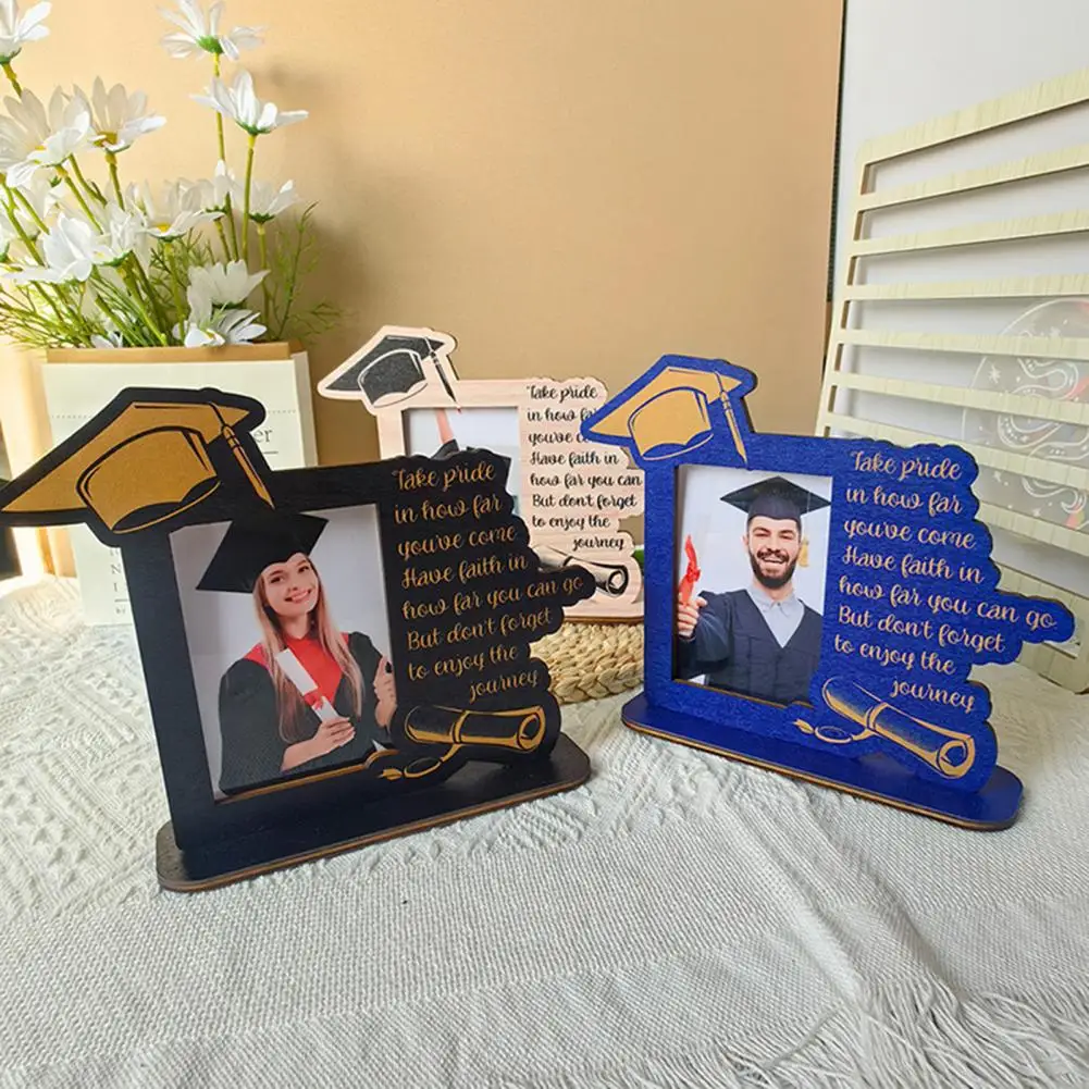 School Campus Photo Frame Wooden Graduation Picture Frame Set for Home Desktop Decoration Gift for High School College Graduates
School Campus Photo Frame Wooden Graduation Picture Frame Set for Home Desktop Decoration Gift for High School College Graduates