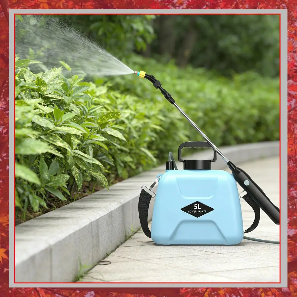 Electric Plant Sprayer 5L USB Rechargeable Automatic Watering Can Portable Mist Fogger For Garden Flower Household Cleaning Tool
Electric Plant Sprayer 5L USB Rechargeable Automatic Watering Can Portable Mist Fogger For Garden Flower Household Cleaning Tool