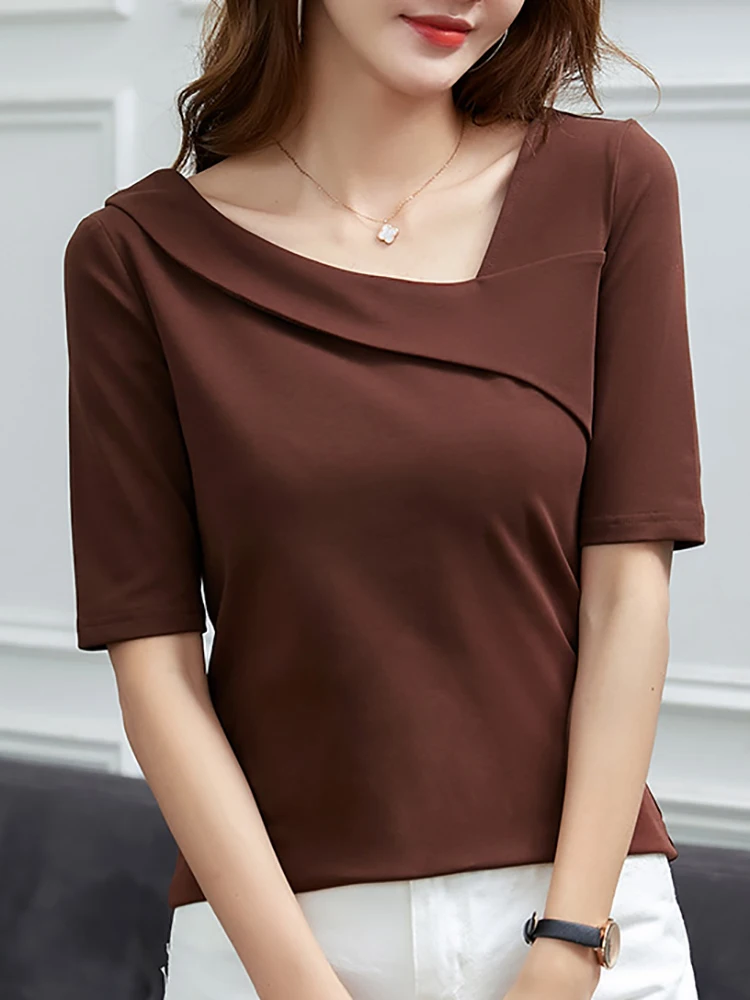 T Shirt Women Summer Tops 2022 Short Sleeve Cotton Tee Shirt Femme T-Shirts Korean Fashion Womens Clothing Black Camisetas Mujer
T Shirt Women Summer Tops 2022 Short Sleeve Cotton Tee Shirt Femme T-Shirts Korean Fashion Womens Clothing Black Camisetas Mujer