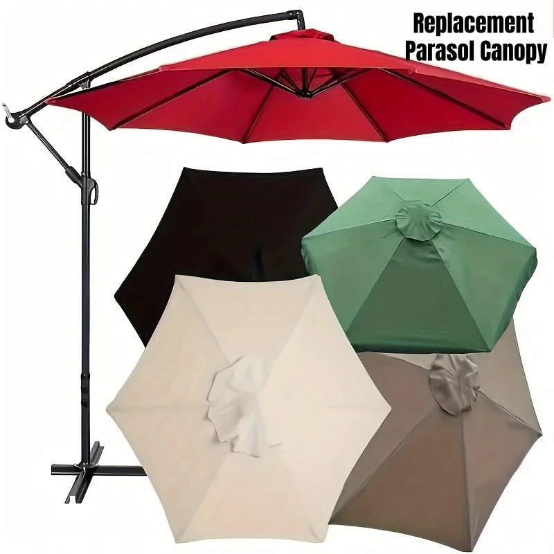 Waterproof Replacement Umbrella Cloth 2/3M Outdoor Patio UV-Protection Canopy Cover Replacement Parasol Cover for Balcony Garden
Waterproof Replacement Umbrella Cloth 2/3M Outdoor Patio UV-Protection Canopy Cover Replacement Parasol Cover for Balcony Garden