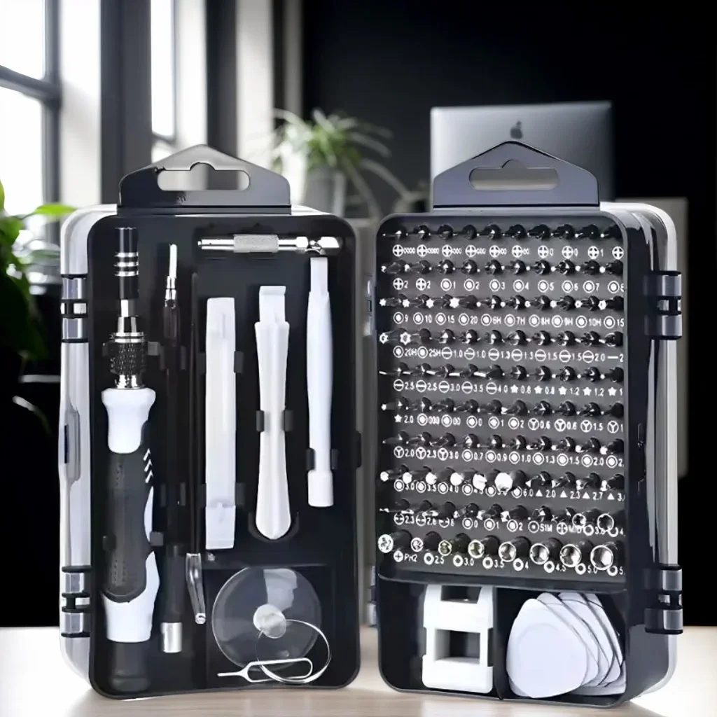 115 in 1 Precision Screwdriver Set Magnetic Torx Hex Screw Driver Bits Professional Repair Tool Kit for iPhone Xiaomi Mac PC
115 in 1 Precision Screwdriver Set Magnetic Torx Hex Screw Driver Bits Professional Repair Tool Kit for iPhone Xiaomi Mac PC