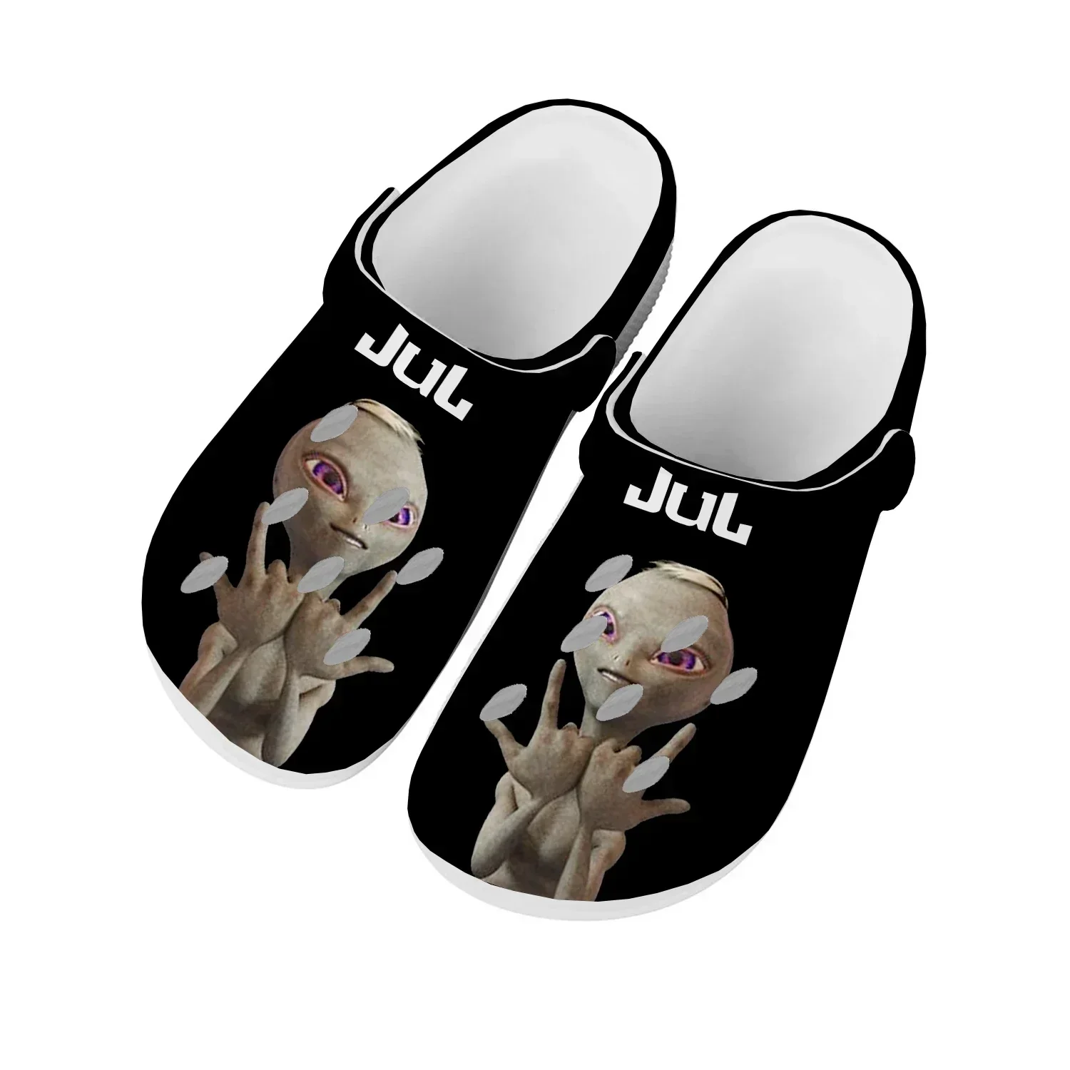 Popular Rapper JuL Home Clogs Mens Womens Youth Boys Girls Fashion Sandals Shoes Garden Custom Water Shoes Beach Hole Slippers
Popular Rapper JuL Home Clogs Mens Womens Youth Boys Girls Fashion Sandals Shoes Garden Custom Water Shoes Beach Hole Slippers
