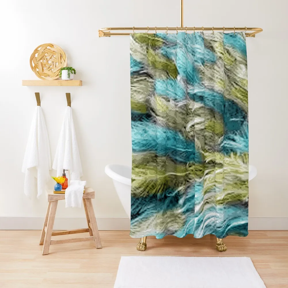Layered Feathers in Teal and Green Shower Curtain Anime Shower Anti-Mold Waterproof Shower Sets For Bathroom Curtain
Layered Feathers in Teal and Green Shower Curtain Anime Shower Anti-Mold Waterproof Shower Sets For Bathroom Curtain