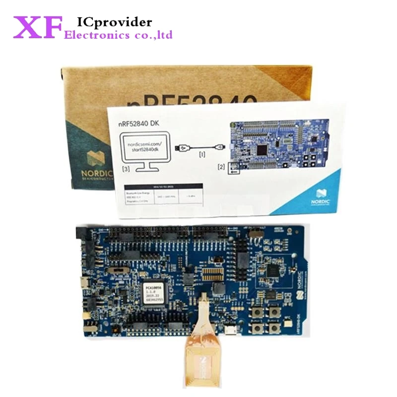 nRF52840-DK Набор стоков DK pca10056 Bluetooth 5, плата разработки Bluetooth Nordic
nRF52840-DK Набор стоков DK pca10056 Bluetooth 5, плата разработки Bluetooth Nordic