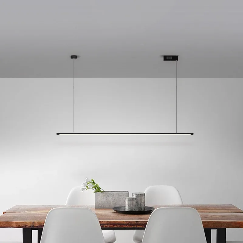 Minimalist LED Chandelier Ceiling lights lamp For Restaurant Living Dining Room Bar Cafe Long Strip Indoor Decoration Lighting
Minimalist LED Chandelier Ceiling lights lamp For Restaurant Living Dining Room Bar Cafe Long Strip Indoor Decoration Lighting
