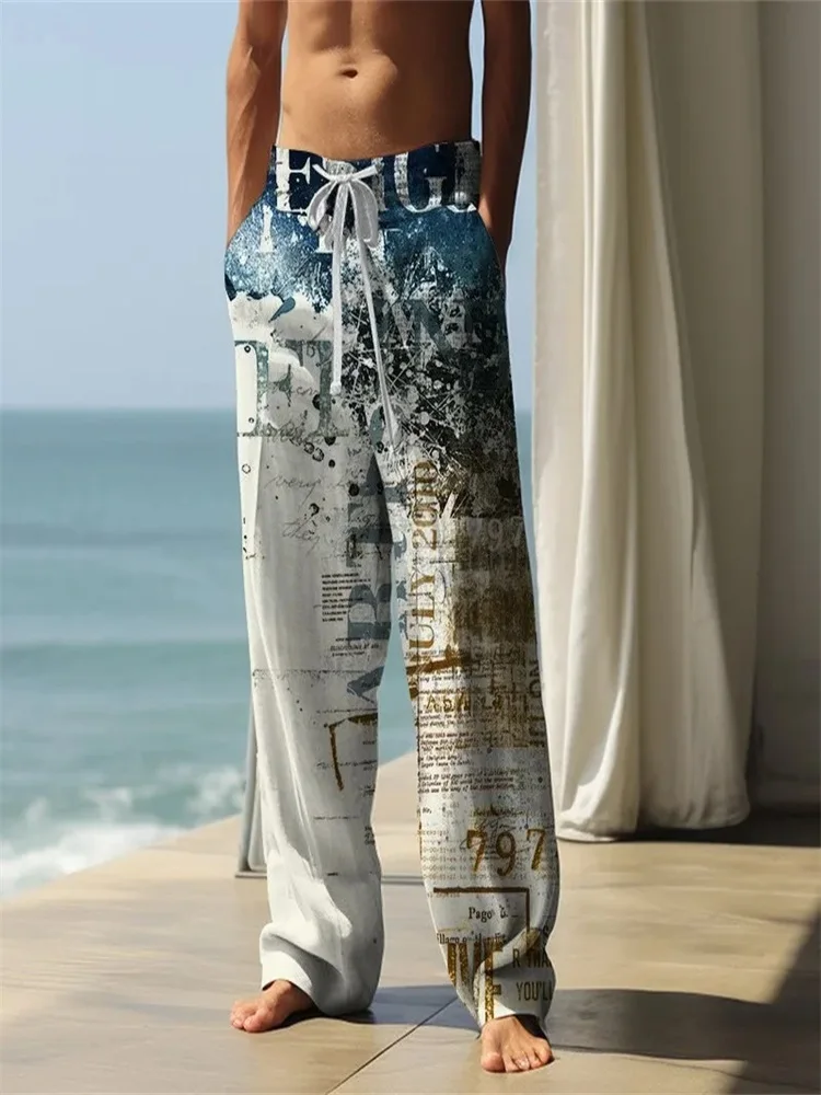 New Cross-Border Drawstring Elastic Waist Straight Leg Pants With Flame Pattern 3D Printed Casual Oversized Sports Pants
New Cross-Border Drawstring Elastic Waist Straight Leg Pants With Flame Pattern 3D Printed Casual Oversized Sports Pants