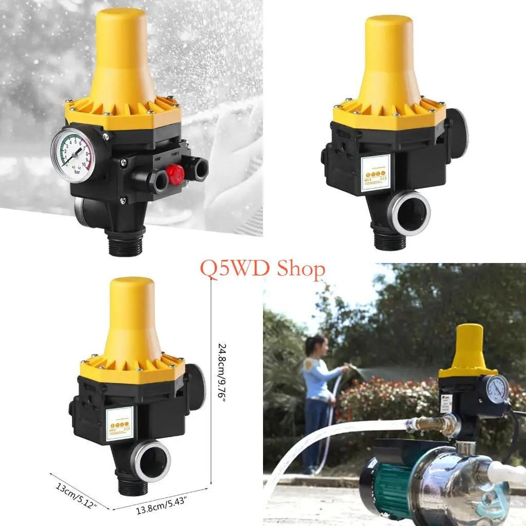 Q5WD 10A 220 В-240 В переменного тока водонепроницаемый контроллер водяного насоса автоматический электронный переключатель
Q5WD 10A 220 В-240 В переменного тока водонепроницаемый контроллер водяного насоса автоматический электронный переключатель