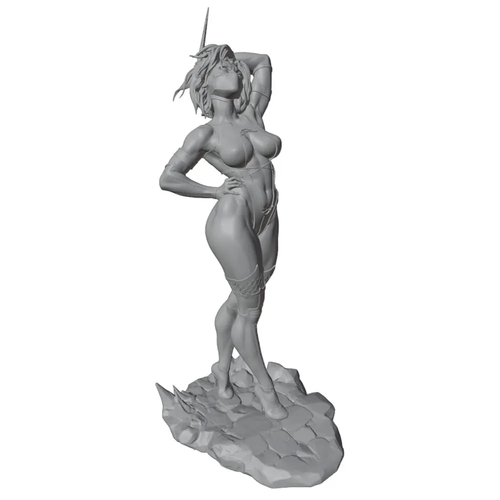 75mm --250mm Female Warrior Resin Model Kits 3D Printed Gray Model Figurine DIY Doll Model Unassembled And Unpainted
75mm --250mm Female Warrior Resin Model Kits 3D Printed Gray Model Figurine DIY Doll Model Unassembled And Unpainted