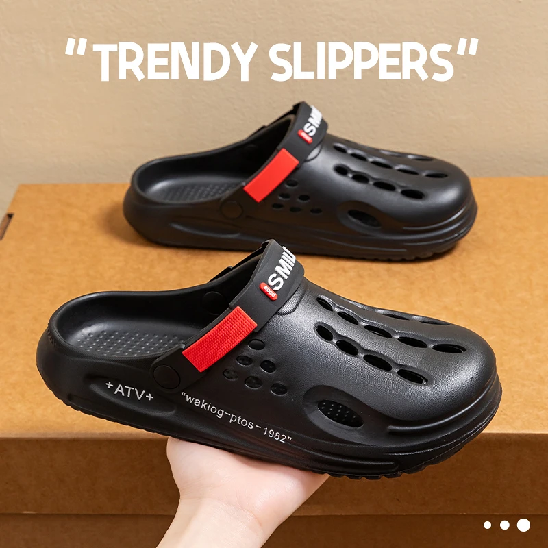 2026 Summer Fashion Thick Sole Platform Clogs Men's Breathable Non-Slip Beach Mules Slippers Men Plus Size 36-45 Couples Sandals
2026 Summer Fashion Thick Sole Platform Clogs Men's Breathable Non-Slip Beach Mules Slippers Men Plus Size 36-45 Couples Sandals