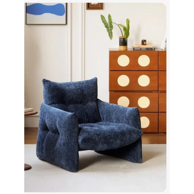 Retro leisure chair single fabric French antique armchair
Retro leisure chair single fabric French antique armchair