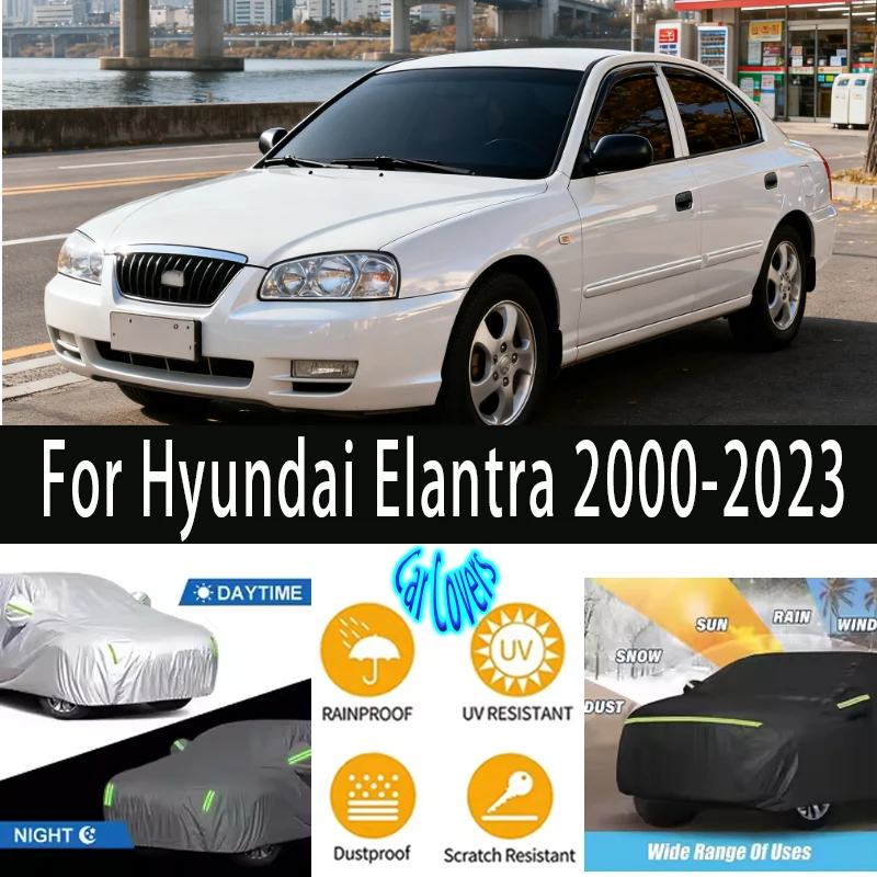 For Hyundai Elantra 2000-2023 2022 Outdoor Protection Full Car Covers Snow Cover Sunshade Waterproof DustproofCar accessorie
For Hyundai Elantra 2000-2023 2022 Outdoor Protection Full Car Covers Snow Cover Sunshade Waterproof DustproofCar accessorie
