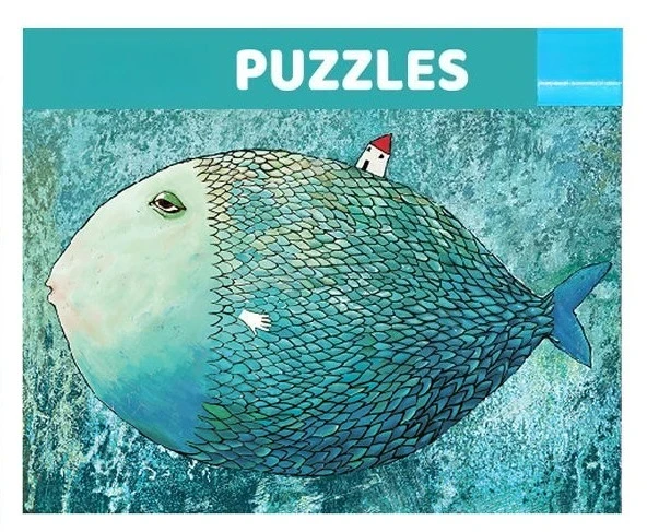 500/1000 PCS Jigsaw Puzzle Big Fish with Little House on Back Diy for Adults Beginners , Gifts Home Decoration Games
500/1000 PCS Jigsaw Puzzle Big Fish with Little House on Back Diy for Adults Beginners , Gifts Home Decoration Games