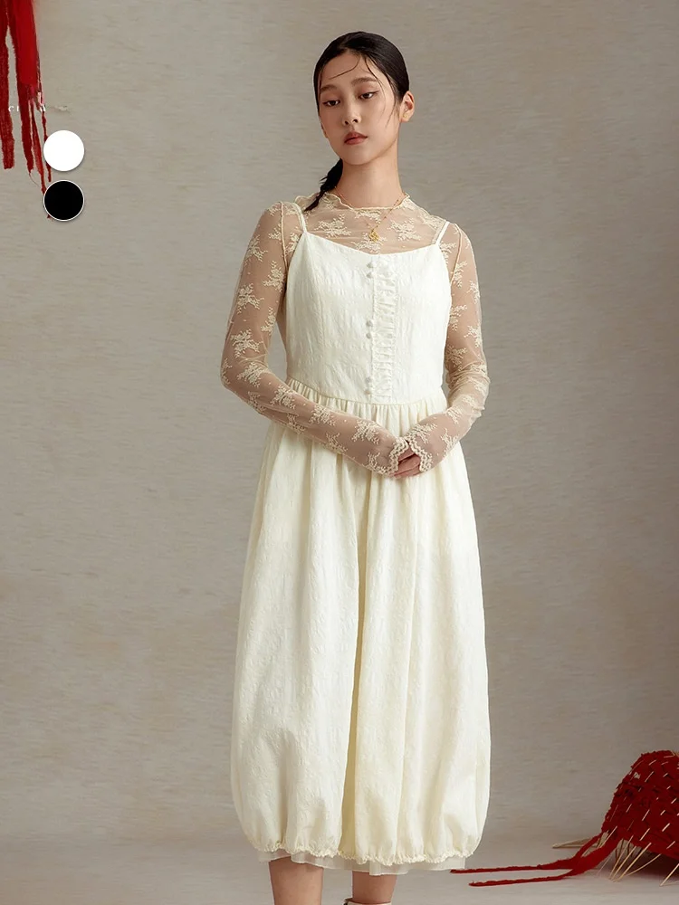 Элегантное хлопковое платье с завышенной талией и длинными бретелями для осеннего сезона, винтажная серия, женская мода
Элегантное хлопковое платье с завышенной талией и длинными бретелями для осеннего сезона, винтажная серия, женская мода