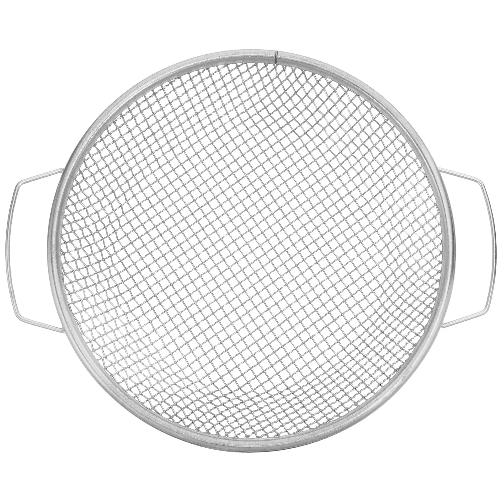 Stainless Steel Soil Sieve Double Handle Round Garden Sifter for Sand Compost Gravel Rocks Agriculture Horticulture Laboratory
Stainless Steel Soil Sieve Double Handle Round Garden Sifter for Sand Compost Gravel Rocks Agriculture Horticulture Laboratory