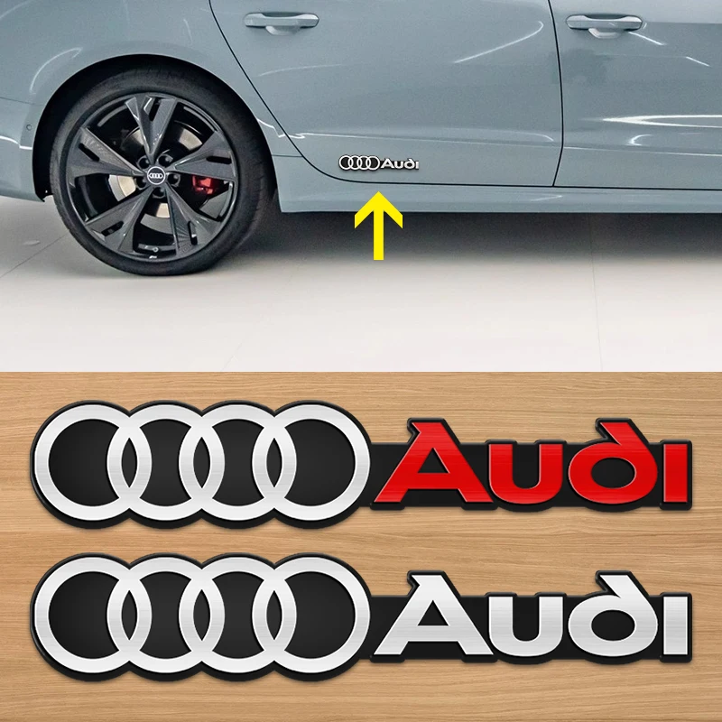 3D Metal Car Badge Body Trunk Emblem Decor Sticker Auto For Audi Sline A3 A4 B8 8P B9 8V B6 A5 B7 A1 A6 C6 Q3 Car Accessories
3D Metal Car Badge Body Trunk Emblem Decor Sticker Auto For Audi Sline A3 A4 B8 8P B9 8V B6 A5 B7 A1 A6 C6 Q3 Car Accessories