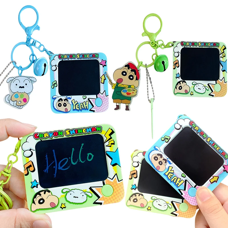 Crayon Shin-chan Keychain Anime Cartoon Character Keychain Bag Charms Cute Creative Drawing Board Small Jewelry Keyring Toy Gift 
Crayon Shin-chan Keychain Anime Cartoon Character Keychain Bag Charms Cute Creative Drawing Board Small Jewelry Keyring Toy Gift