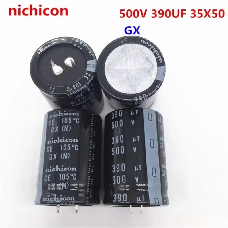 2 шт./5 шт. Nichicon GX серии 35x50 мм 500V390uF защелкивающийся электролитический конденсатор блока питания
2 шт./5 шт. Nichicon GX серии 35x50 мм 500V390uF защелкивающийся электролитический конденсатор блока питания