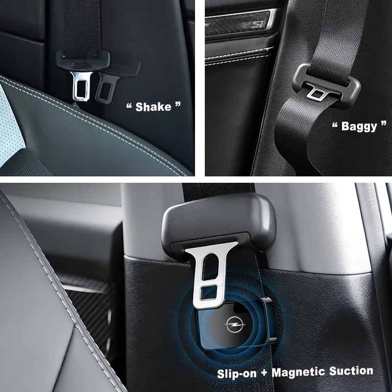 Magnetic car seat belt fastener holder stabilizer clip adjustable clip For Opel Insignia Astra Antara Meriva Zafira H G Corsa
Magnetic car seat belt fastener holder stabilizer clip adjustable clip For Opel Insignia Astra Antara Meriva Zafira H G Corsa