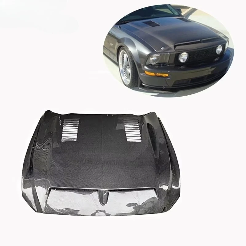 Carbon Fiber Hood Bonnet for Mustang 2005-2009 Bonnet Engine Hood Car Accessories
Carbon Fiber Hood Bonnet for Mustang 2005-2009 Bonnet Engine Hood Car Accessories
