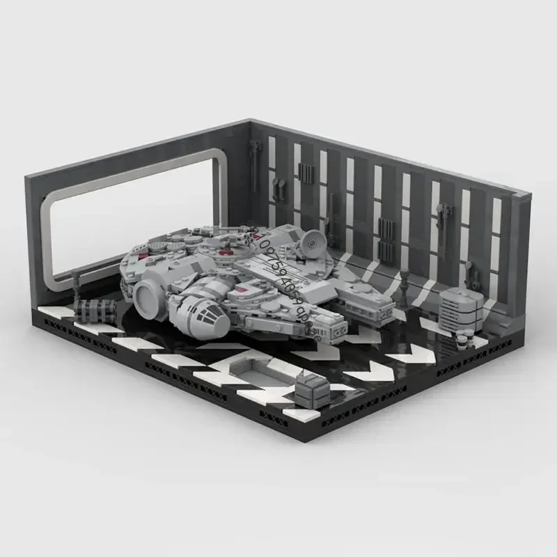 New 991Pcs Famous Star Battle Movie Moc Display Hangar Model Custom Puzzle Diy Creative Ideas Toy Birthday Gifts 75375
New 991Pcs Famous Star Battle Movie Moc Display Hangar Model Custom Puzzle Diy Creative Ideas Toy Birthday Gifts 75375