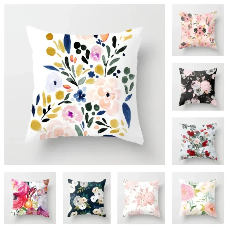 Fashionable Simple Rustic Floral Printed Pillowcase Pillowcases 35x35cm 14x14Inch,40x40cm 16x16Inch ,45x45cm 18x18Inch
Fashionable Simple Rustic Floral Printed Pillowcase Pillowcases 35x35cm 14x14Inch,40x40cm 16x16Inch ,45x45cm 18x18Inch
