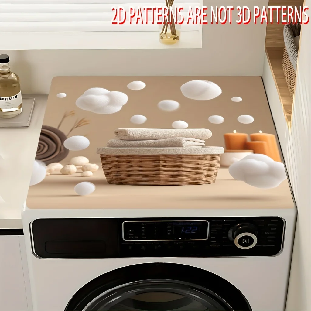 Накладка на верхнюю часть стиральной машины и сушилки — 2D-печать, декор для прачечной, прочная универсальная накладка с дизайном корзины из ивы
Накладка на верхнюю часть стиральной машины и сушилки — 2D-печать, декор для прачечной, прочная универсальная накладка с дизайном корзины из ивы