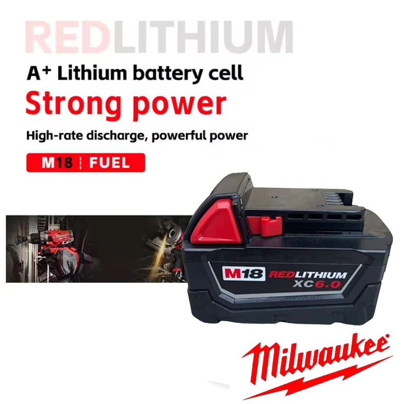 Origina Milwaukee M18 18650 Rechargeable Lithium Ion Batteries ,Replacement Milwaukee 48-11-1815 48-11-1850 48-11-1860 Z50 Tool
Origina Milwaukee M18 18650 Rechargeable Lithium Ion Batteries ,Replacement Milwaukee 48-11-1815 48-11-1850 48-11-1860 Z50 Tool