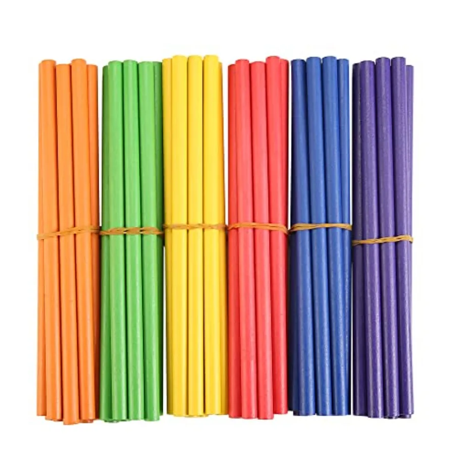 60 шт. ритмических палочек для музыкальных инструментов, деревянные палочки Лумми, 6 цветов, развивающие музыкальные инструменты с ярким разноцветным дизайном
60 шт. ритмических палочек для музыкальных инструментов, деревянные палочки Лумми, 6 цветов, развивающие музыкальные инструменты с ярким разноцветным дизайном