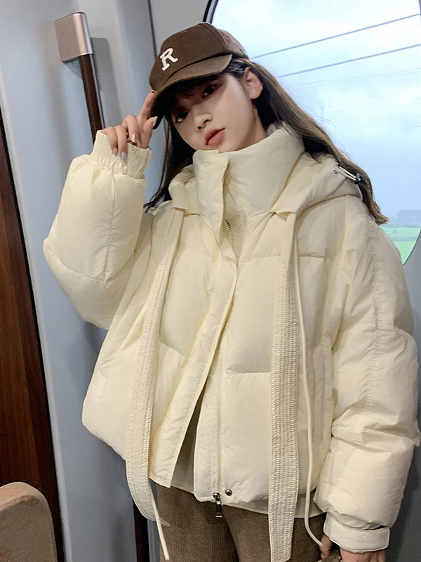 Faionable Thiened ort down Jaet 2025 New Knot Winter Korean Version Cotton Coat with Hat Small Size
Faionable Thiened ort down Jaet 2025 New Knot Winter Korean Version Cotton Coat with Hat Small Size