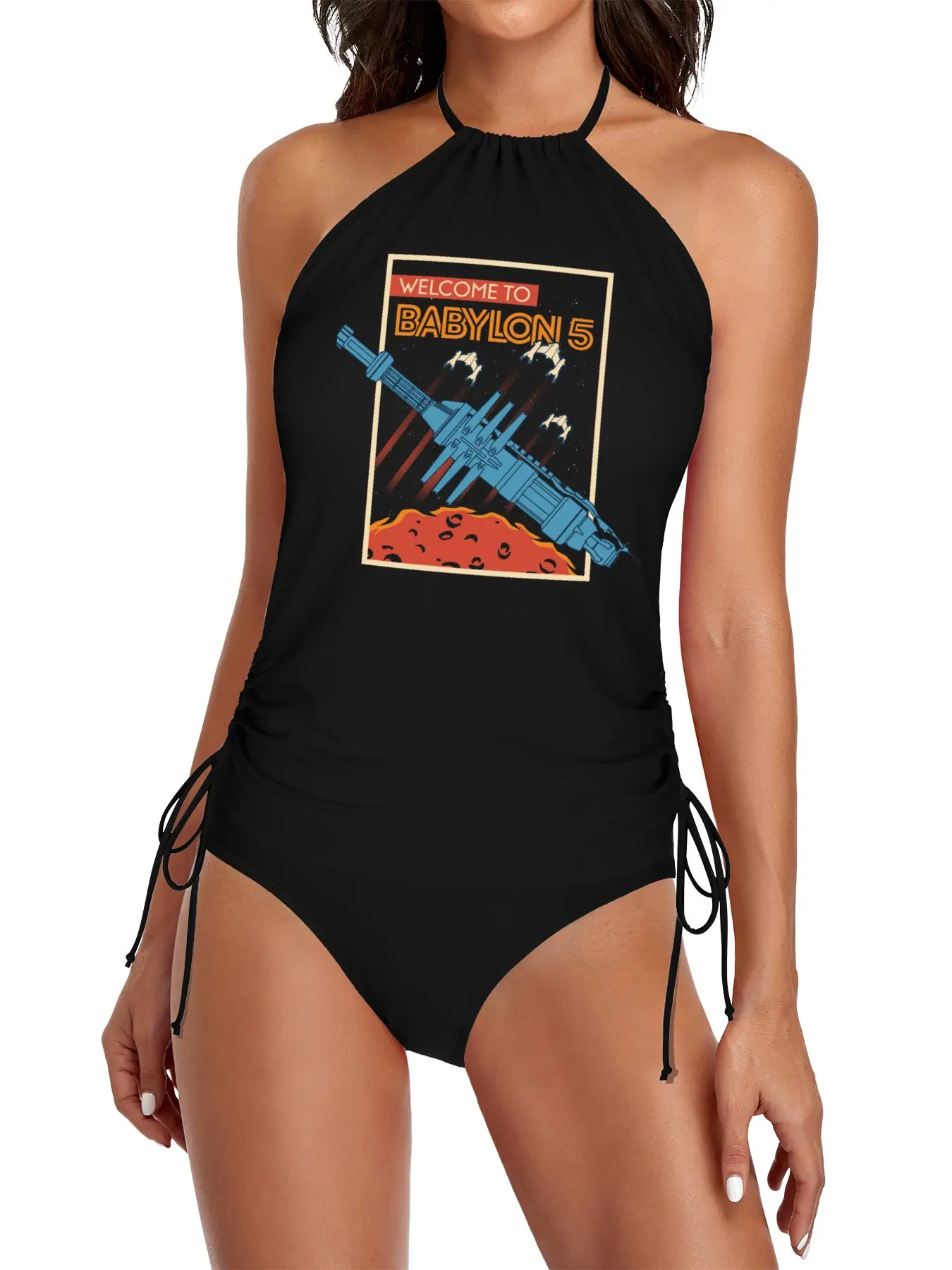 Babylon 5, Vintage Space, Welcome Split Swimsuit Set swimwear 2025 woman beach dress for women beach set for women
Babylon 5, Vintage Space, Welcome Split Swimsuit Set swimwear 2025 woman beach dress for women beach set for women