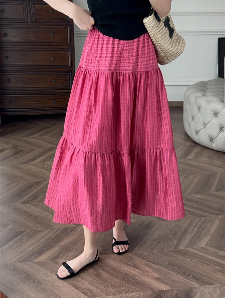 Women Skirt Summer Long Skirts Midi High Waist Girls Solid Vintage Skrits Sexy A Line Harajuku Skirt Y2k Kawaii Lace Pleated
Women Skirt Summer Long Skirts Midi High Waist Girls Solid Vintage Skrits Sexy A Line Harajuku Skirt Y2k Kawaii Lace Pleated