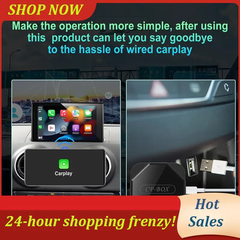 AB31-Беспроводной адаптер Carplay, преобразование проводного Carplay на беспроводной Carplay, черный пластик для проводного автомобиля Carplay
AB31-Беспроводной адаптер Carplay, преобразование проводного Carplay на беспроводной Carplay, черный пластик для проводного автомобиля Carplay