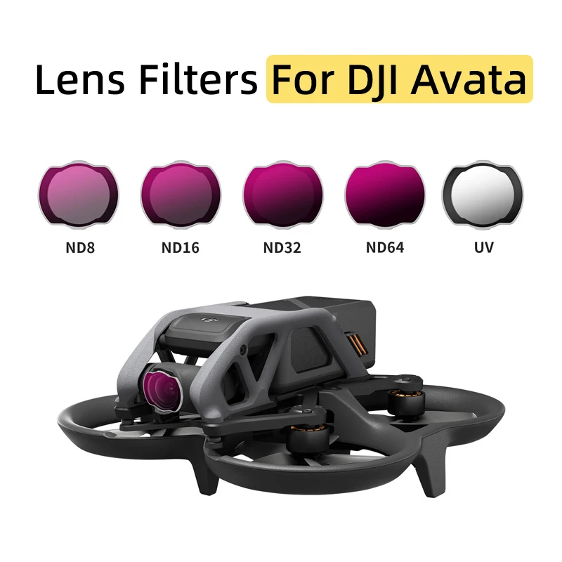 Комплект фильтров для DJI Avata Drone ND ND8 ND16 ND32 ND64 линзы фильтры УФ-протектор фильтр HD Оптическое стекло карданный аксессуар для камеры
Комплект фильтров для DJI Avata Drone ND ND8 ND16 ND32 ND64 линзы фильтры УФ-протектор фильтр HD Оптическое стекло карданный аксессуар для камеры