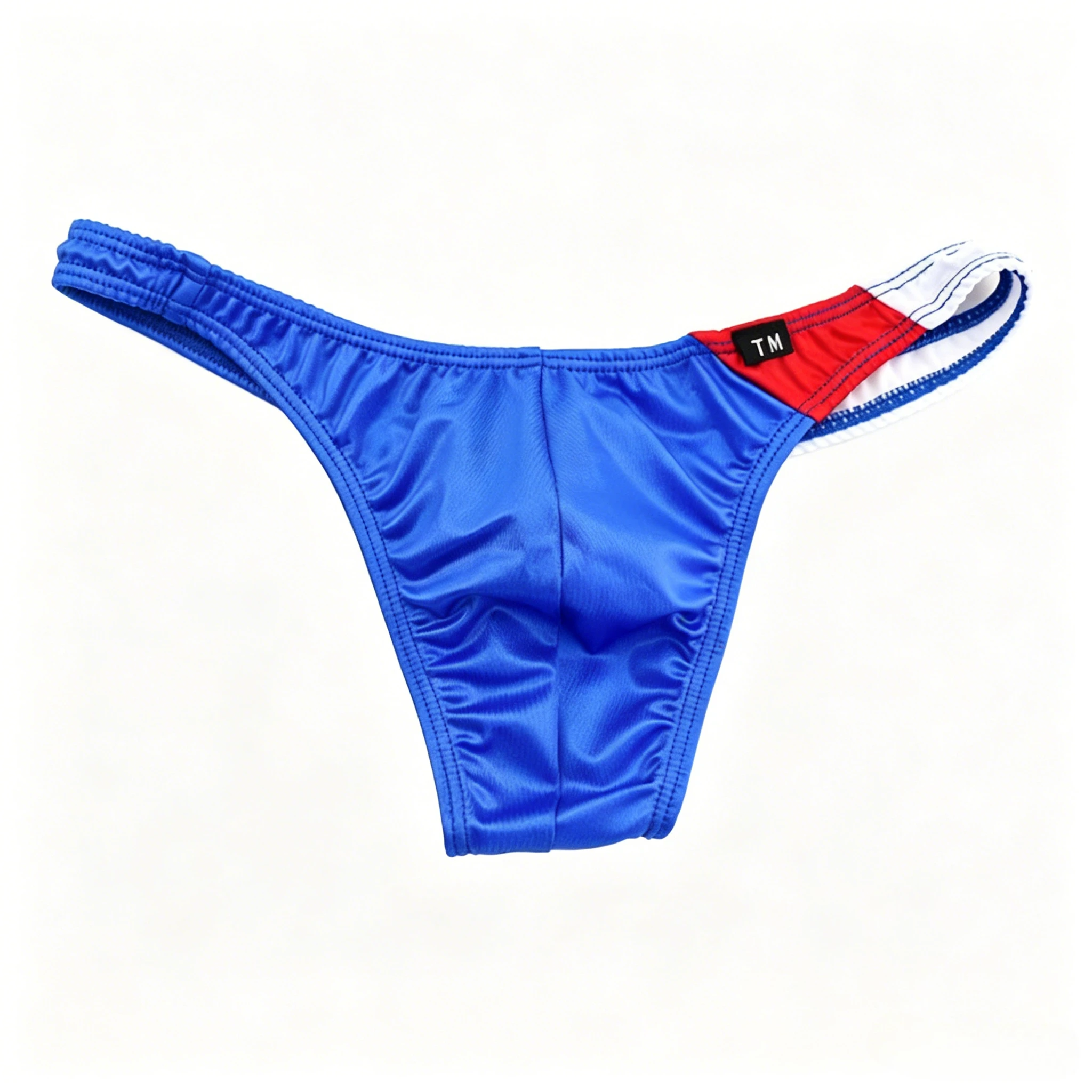 Color Block Nylon Thong for Men Low Rise U-Pouch Breathable Stretch T-back Underwear
Color Block Nylon Thong for Men Low Rise U-Pouch Breathable Stretch T-back Underwear