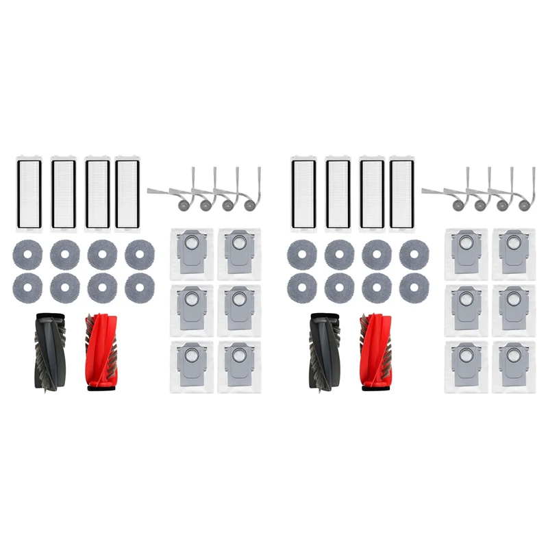 ABBP-48PCS щетка-фильтр, ткань для швабры и набор мешков для пыли для Roborock Qrevo Curv/P20 Pro, аксессуары для пылесоса, запасные части
ABBP-48PCS щетка-фильтр, ткань для швабры и набор мешков для пыли для Roborock Qrevo Curv/P20 Pro, аксессуары для пылесоса, запасные части