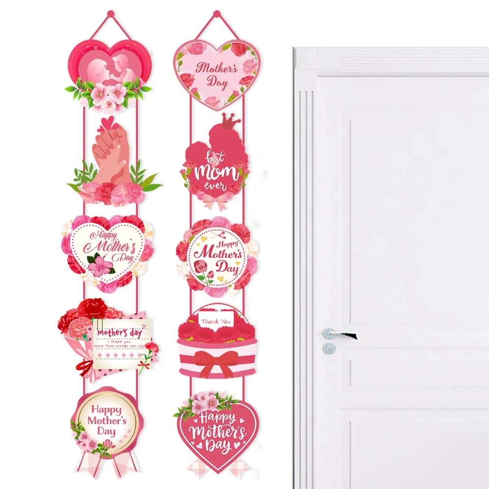 1set Happy Mother's Day Door Hanging Banner Porch Sign Heart Flower Pattern Outside Indoor Door Banner Mother's Day Home Decor
1set Happy Mother's Day Door Hanging Banner Porch Sign Heart Flower Pattern Outside Indoor Door Banner Mother's Day Home Decor