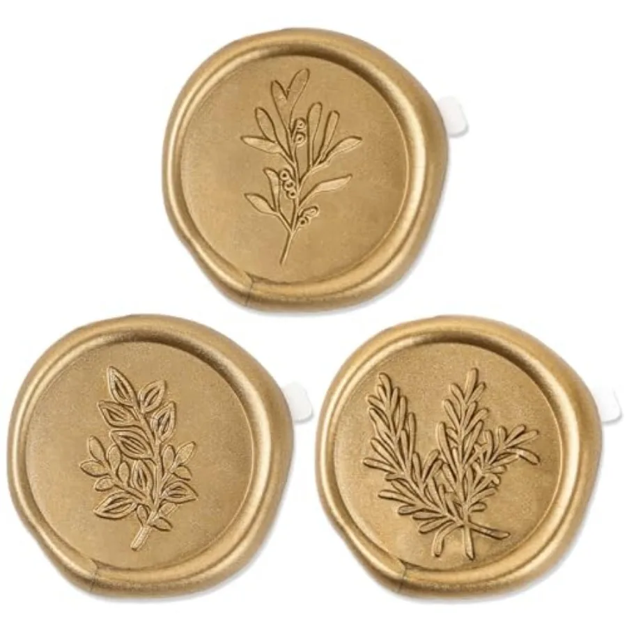 60 Pcs Wax Seal Stickers - Wedding Invitation Accessories Envelope Cards Seal Stickers Vintage Wax Sealing for Wedding Annivers
60 Pcs Wax Seal Stickers - Wedding Invitation Accessories Envelope Cards Seal Stickers Vintage Wax Sealing for Wedding Annivers