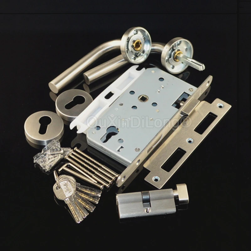 1Set Fire Door Handles Lock Channel Entrance Stainless Steel Split Handle Lock Aisle Locks w Lock Body and Lock Cylinder FG1308
1Set Fire Door Handles Lock Channel Entrance Stainless Steel Split Handle Lock Aisle Locks w Lock Body and Lock Cylinder FG1308