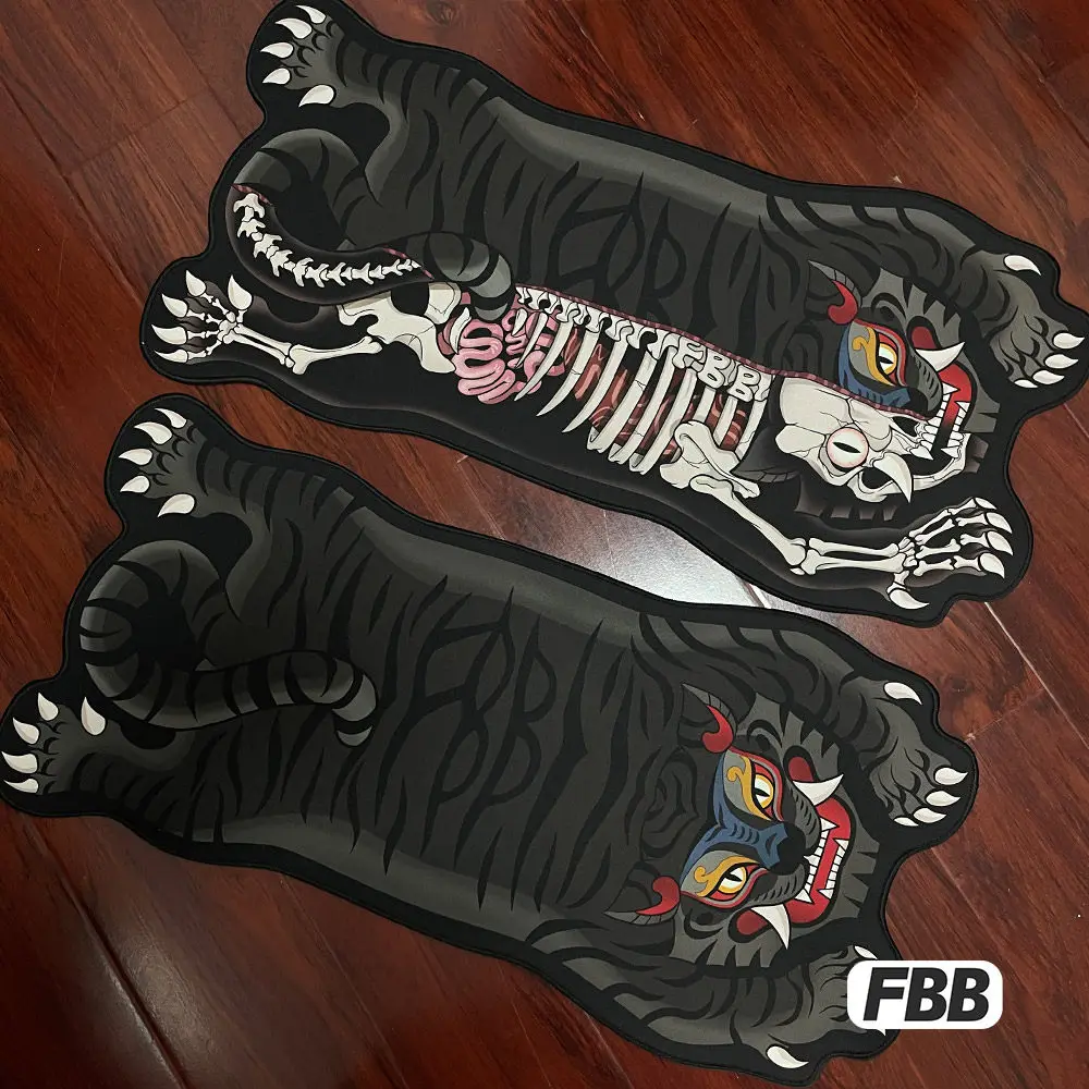 FBB Tiger Skeleton Theme Irregular Mouse Pad Silky Smooth Fabric Large Personalized Creative Table Mat Office Gaming Accessories
FBB Tiger Skeleton Theme Irregular Mouse Pad Silky Smooth Fabric Large Personalized Creative Table Mat Office Gaming Accessories