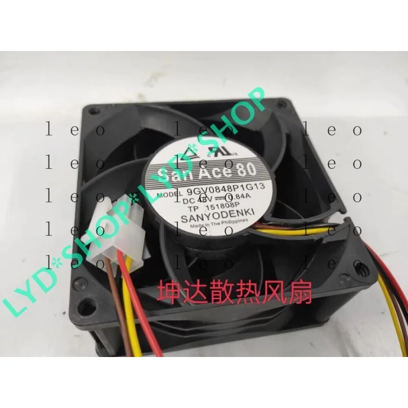 EE 1pcs 9GV0848P1G13 80*38mm 48V 0.84A 4-wire cooling fan #A6-4
EE 1pcs 9GV0848P1G13 80*38mm 48V 0.84A 4-wire cooling fan #A6-4